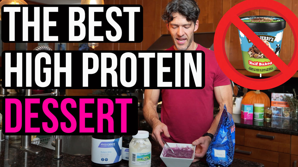 High Protein, Low-Carb Dessert Recipe Tastes Better Than Ice Cream