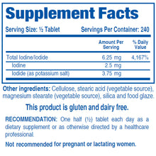 Whole Body Iodine Elemental Iodine and Iodide Supplement