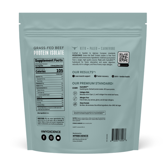 Grass-Fed Beef Protein + Collagen