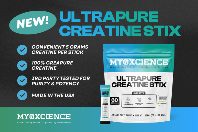 NEW: Creapure Creatine Stix Loading 30 Pack (5 Gram Sticks)