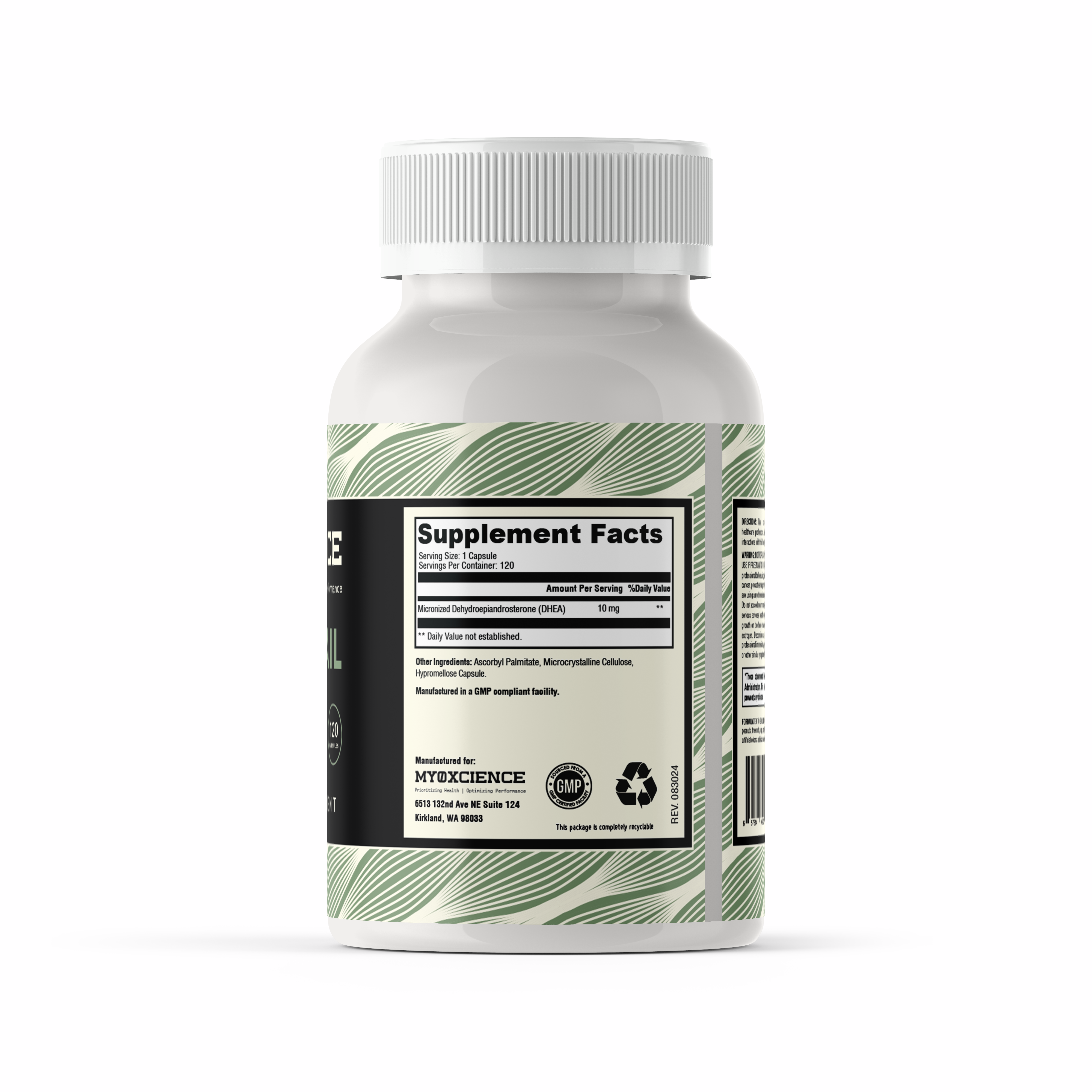 DHEA Avail | Absorption Enhanced DHEA | 10 and 25 mg