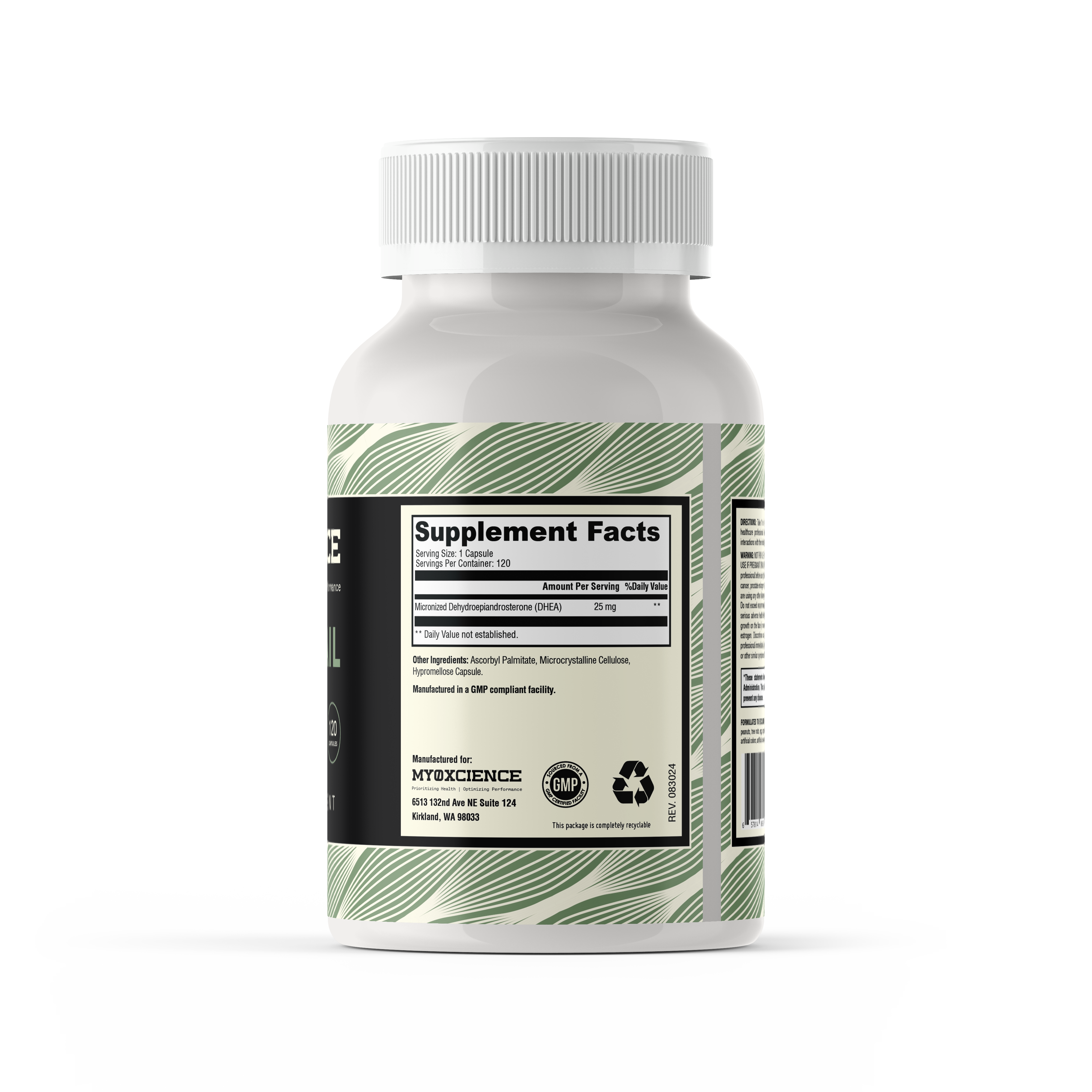 DHEA Avail | Absorption Enhanced DHEA | 10 and 25 mg