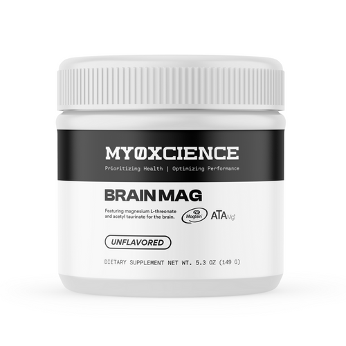 Brain Mag Magnesium L-threonate, Magnesium Acetyl Taurinate + Magnesium Glycinate Chelate powder
