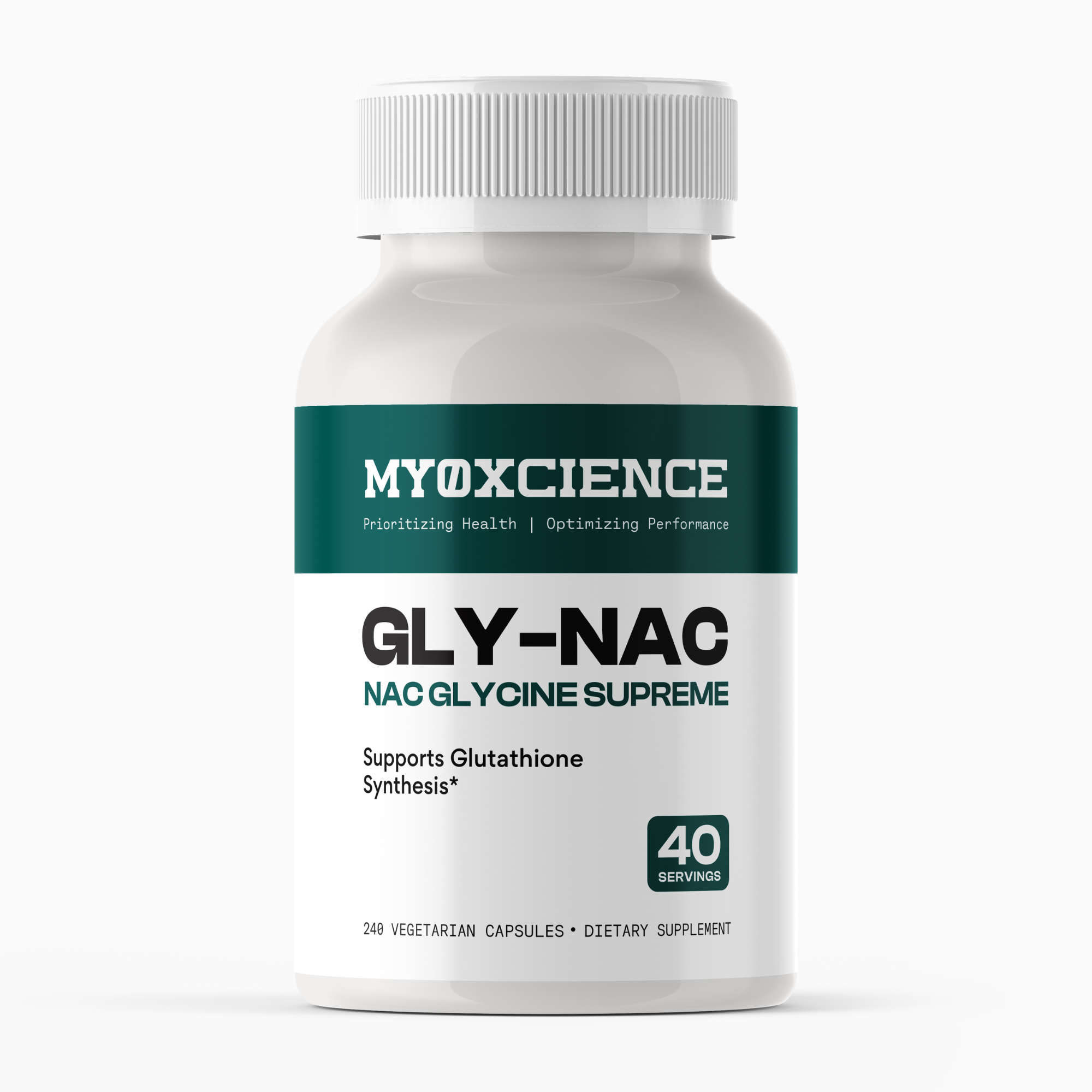 NAC Supreme Caps | 1.6 grams of N-Acetyl-Cysteine + Glycine per Serving