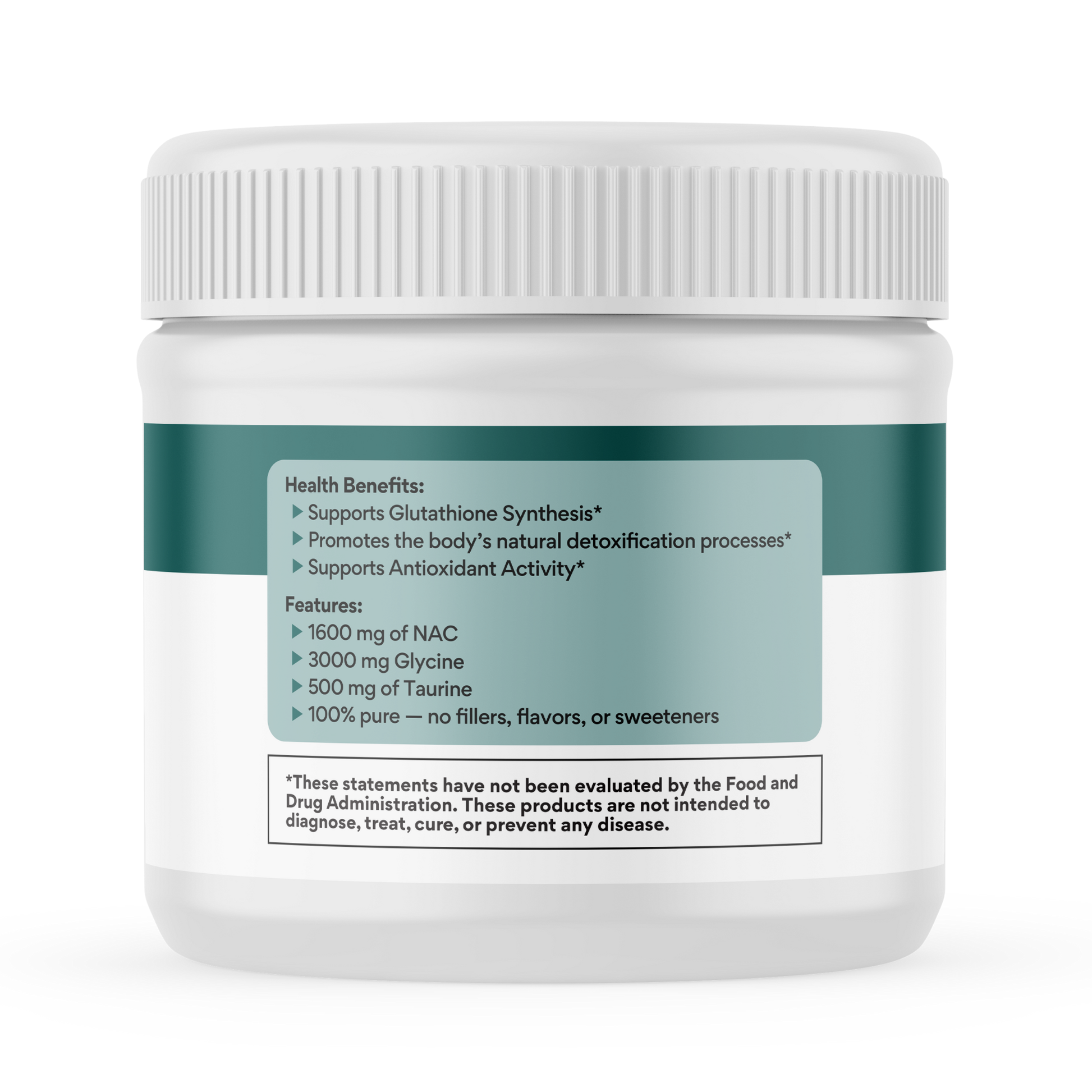 NAC + Glycine Supreme | N-Acetyl-L-Cysteine, Glycine and Taurine Combi Myoxcience NAC + Glycine Supreme | N-Acetyl-L-Cysteine, Glycine and Taurine Combi Myoxcience