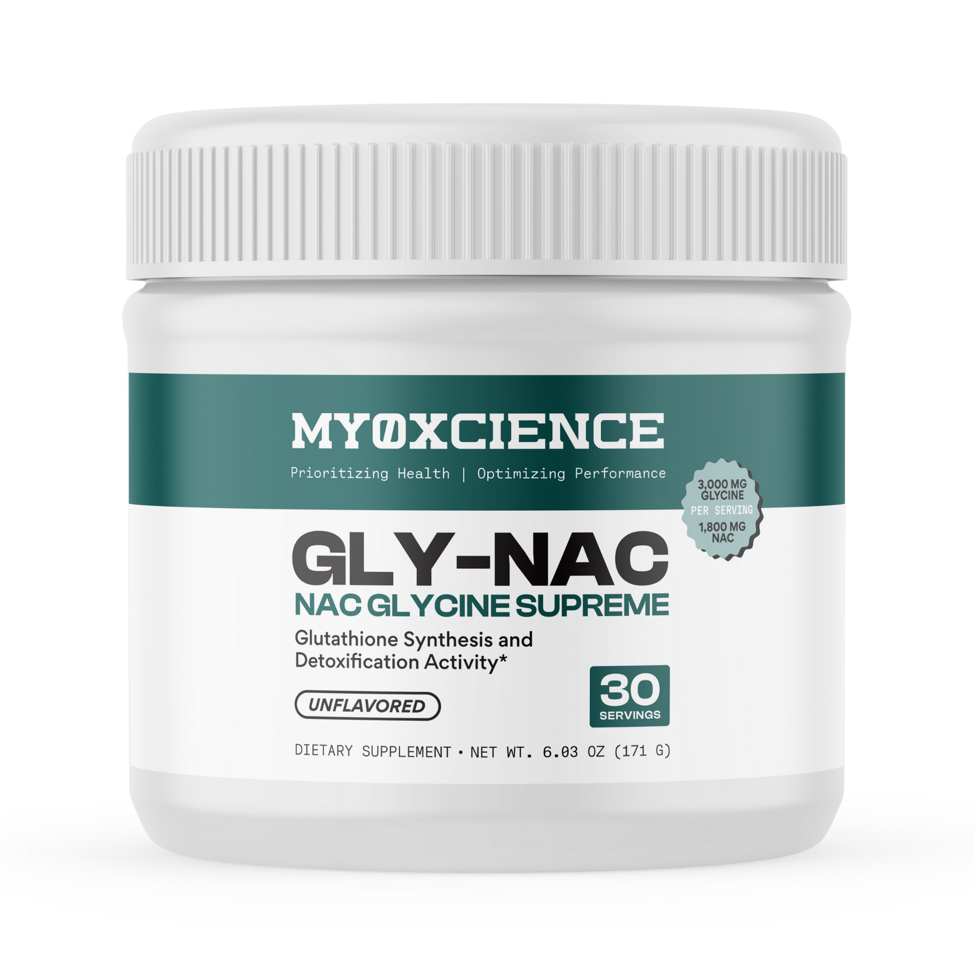 NAC + Glycine Supreme | N-Acetyl-L-Cysteine, Glycine and Taurine Combination