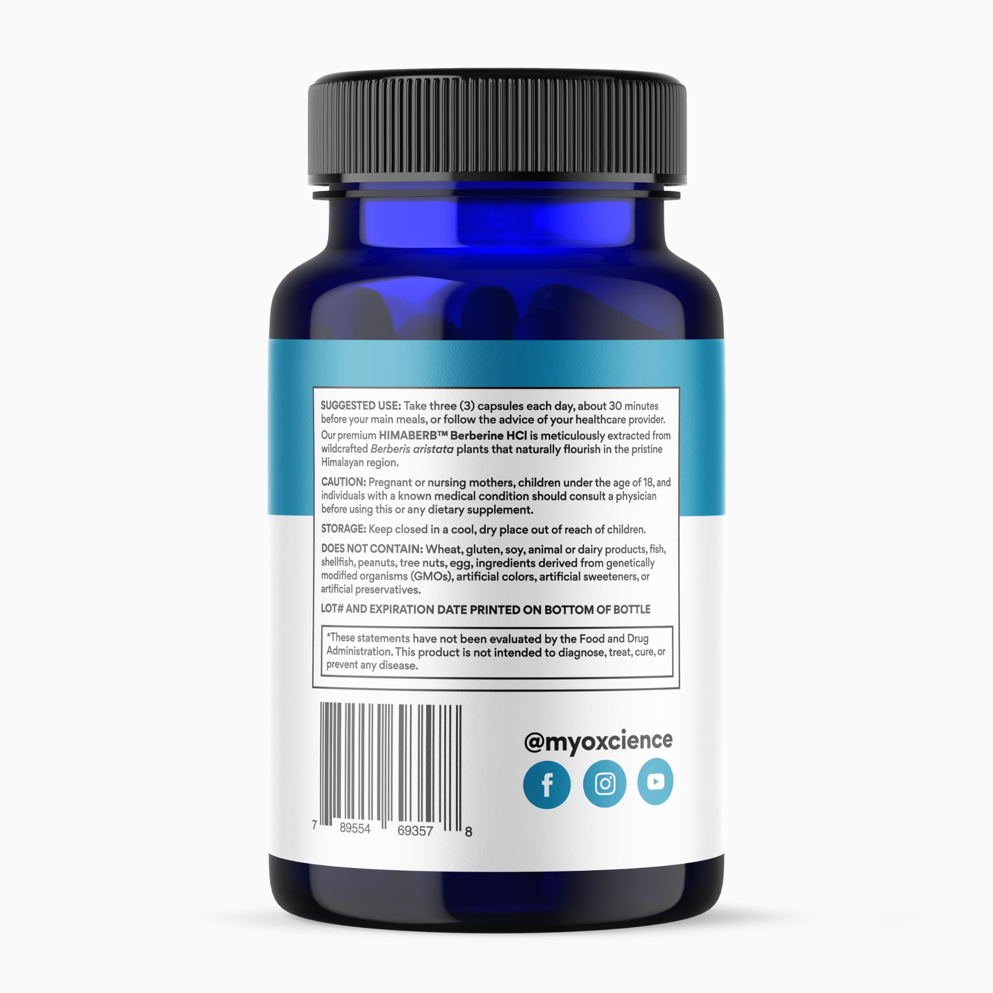 Berberine Fasting Accelerator: HIMABERB Berberine HCL with ALA (Alpha Lipoic Acid) and Biotin