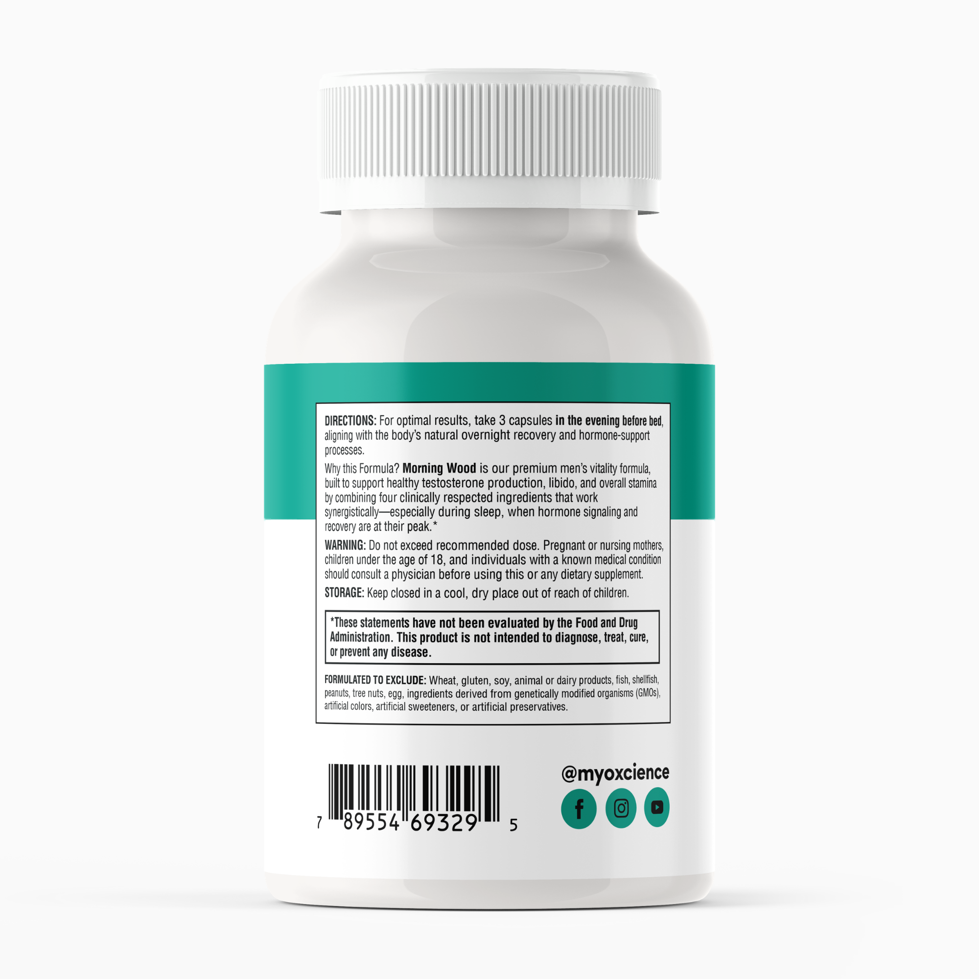 Morning Wood | Beef Testicle Extract, Boron and Magnesium Healthy Libido and Performance