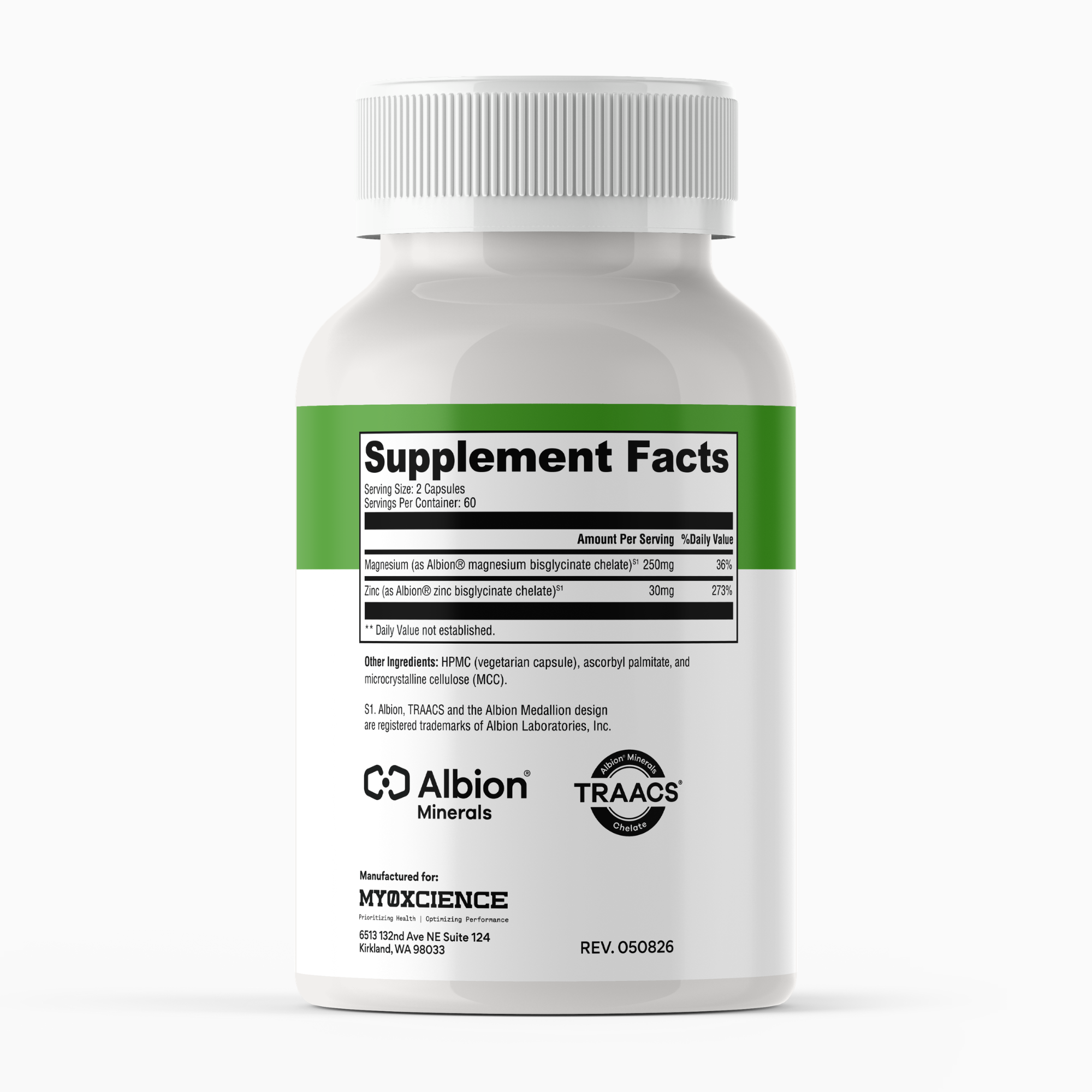 Opti ZMA: Magnesium and Zinc Complex