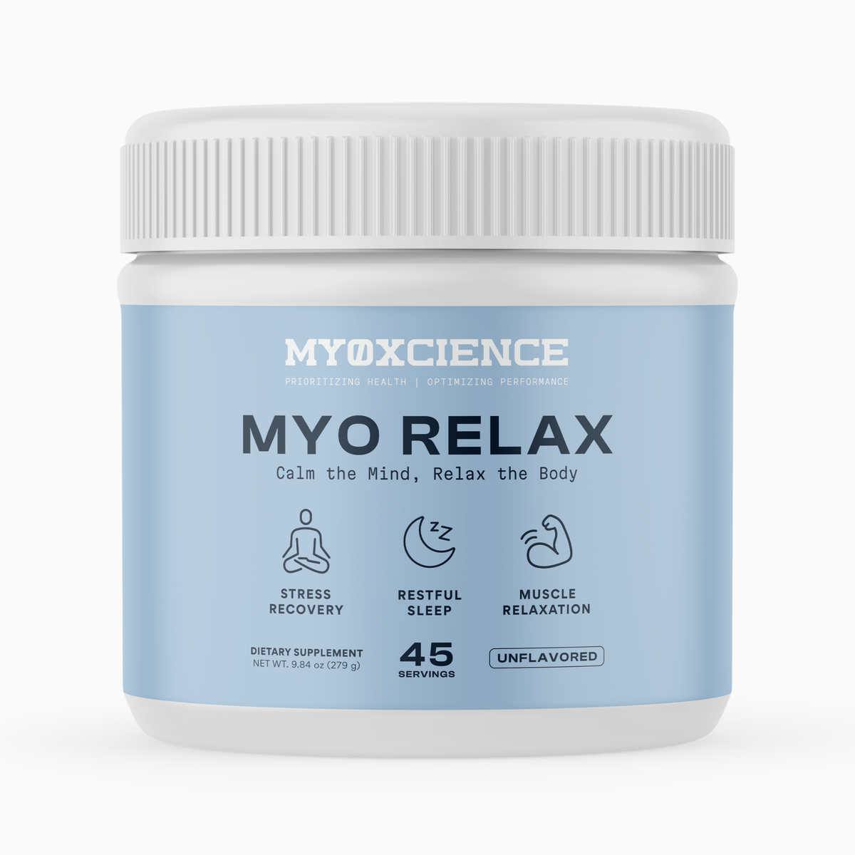 Myo Relax | Glycine, Magnesium, L-Theanine & Apigenin | Supports Sleep, Calm & Relaxation