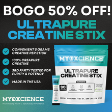 NEW: Creapure Creatine Stix Loading 30 Pack (5 Gram Sticks)
