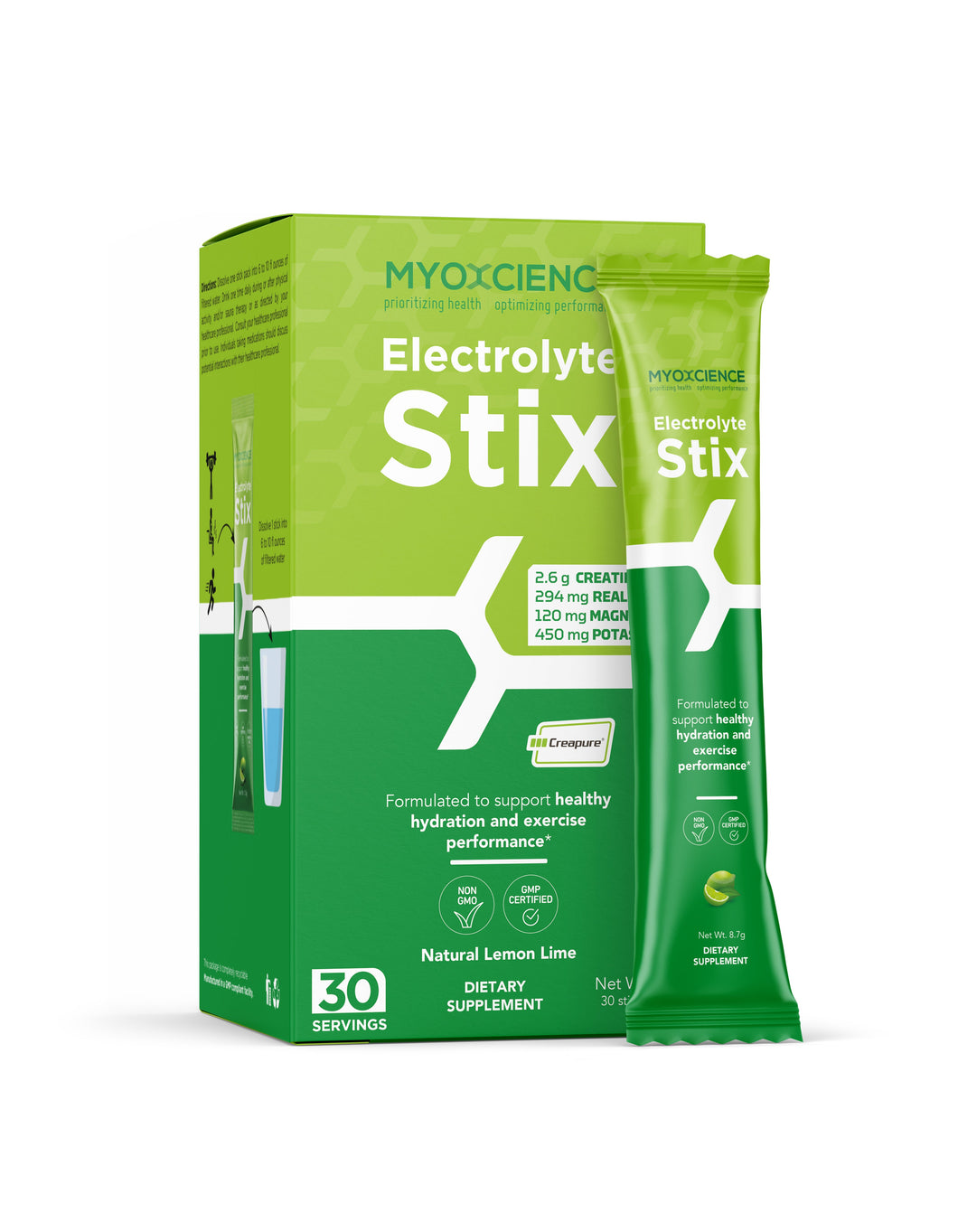 Electrolyte Stix: Creatine Enhanced, Real Salt, Electrolytes and More