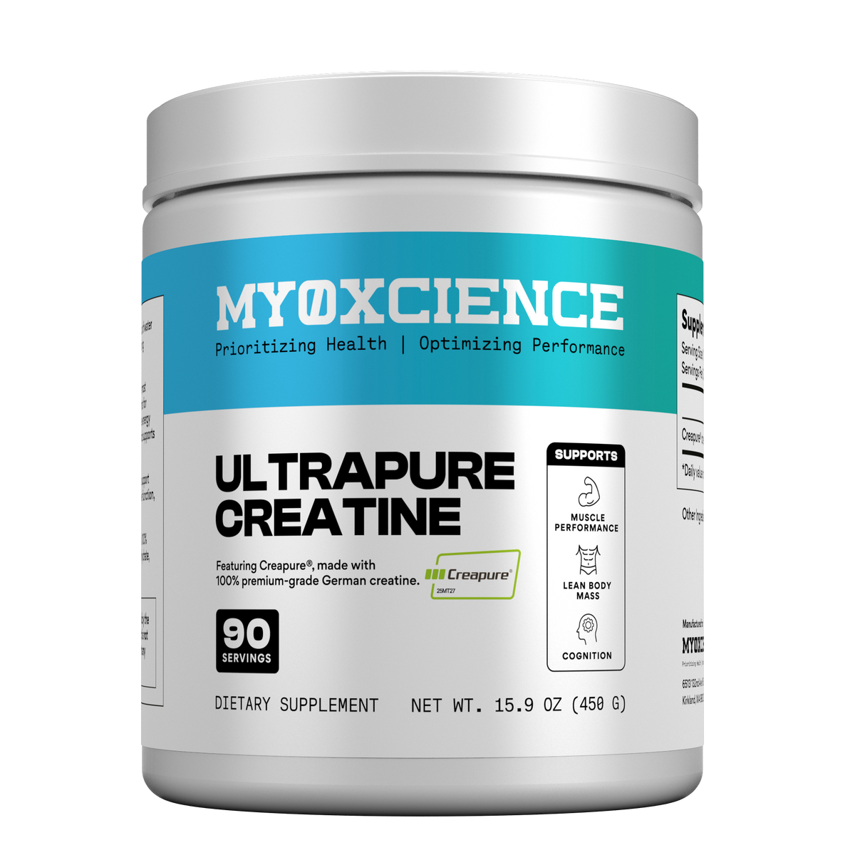 Creapure® Creatine Monohydrate: the World’s Cleanest Creatine – Myoxcience
