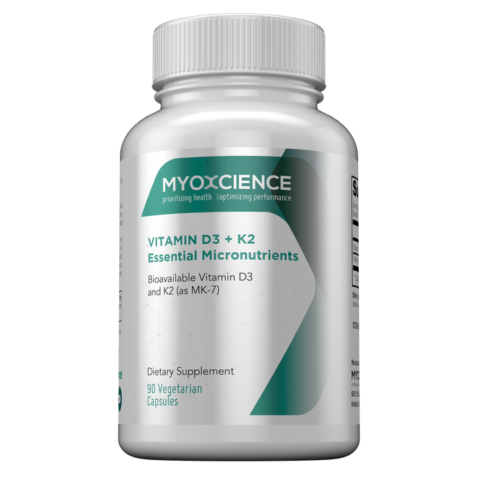 Vitamin D3 + K2 Essential Fatty Nutrients Featuring  Vitamin D3 and Vitamin K2