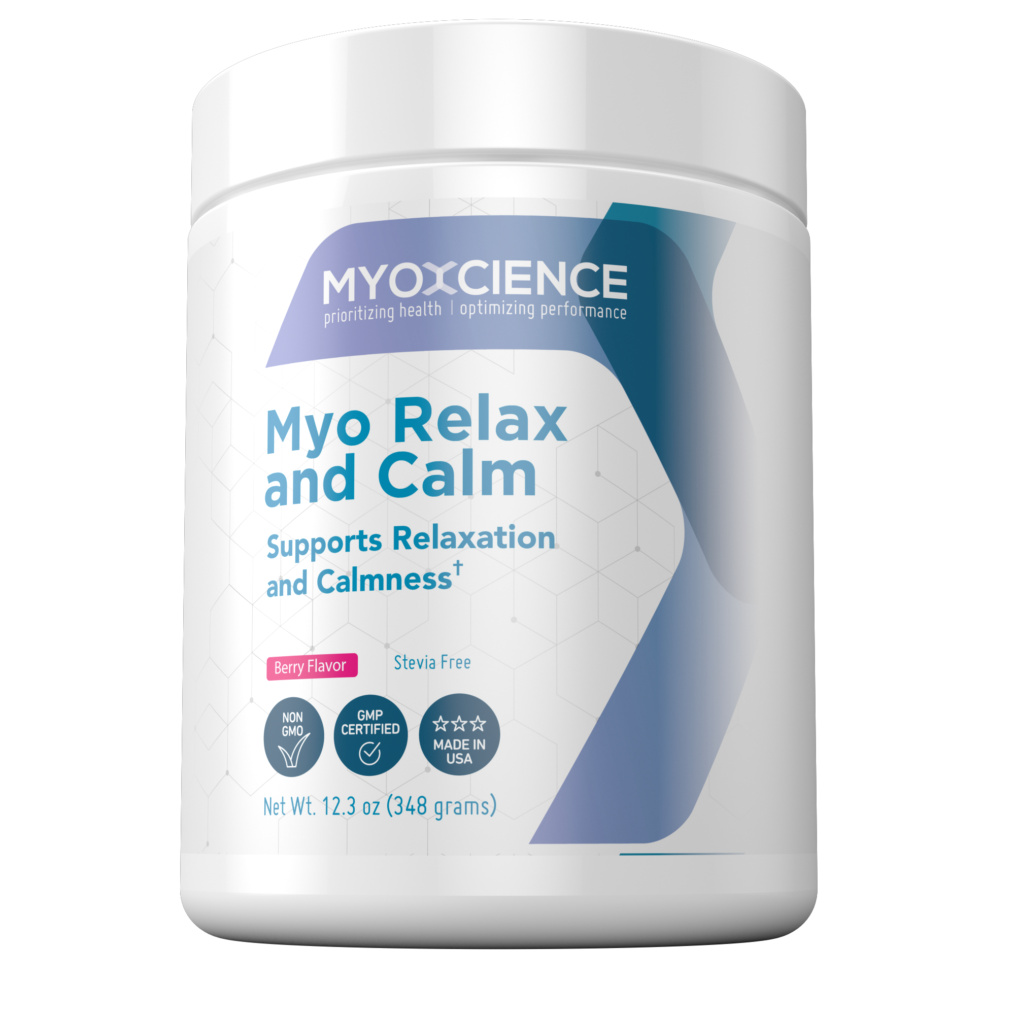 Myo Relax & Calm | Contains myo-Inositol, L-Theanine, Magnesium & GABA | Supports Sleep, Neurotransmitter & Hormone Support