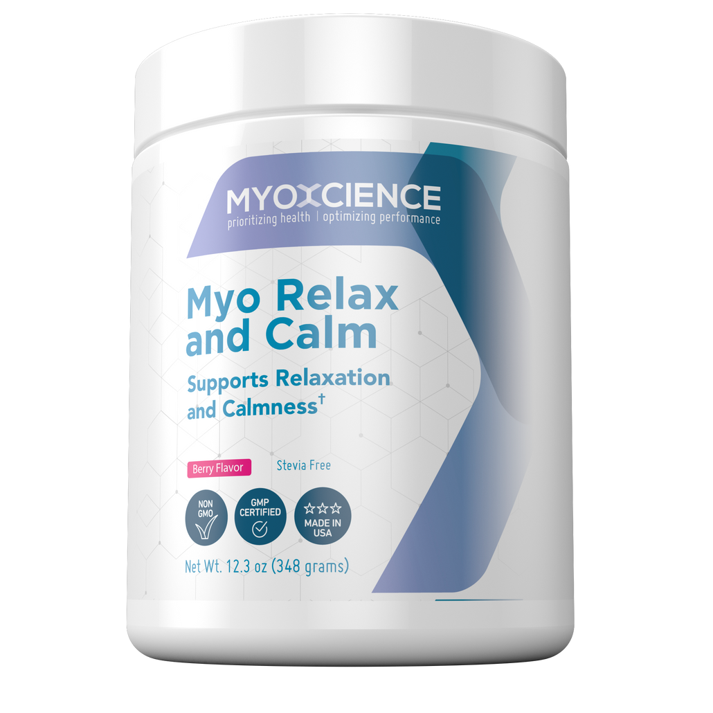 Myo Relax &amp; Calm | Contains myo-Inositol, L-Theanine, Magnesium &amp; GABA | Supports Sleep, Neurotransmitter &amp; Hormone Support