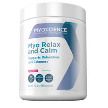 Myo Relax & Calm | Contains myo-Inositol, L-Theanine, Magnesium & GABA | Supports Sleep, Neurotransmitter & Hormone Support