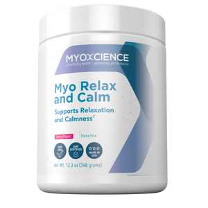 Myo Relax & Calm | Contains myo-Inositol, L-Theanine, Magnesium & GABA | Supports Sleep, Neurotransmitter & Hormone Support