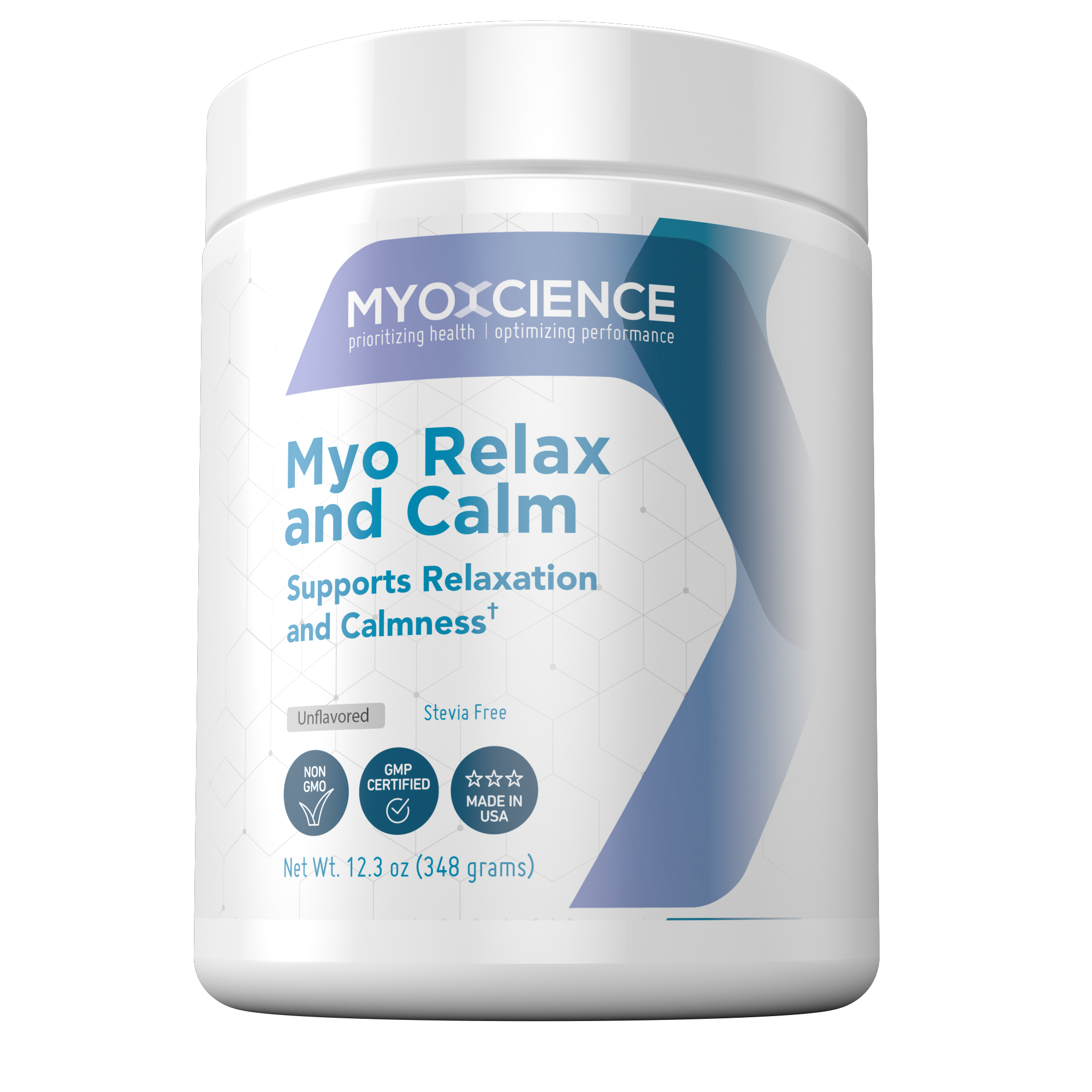 Myo Relax & Calm | Contains myo-Inositol, L-Theanine, Magnesium & GABA | Supports Sleep, Neurotransmitter & Hormone Support