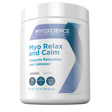 Myo Relax & Calm | Contains myo-Inositol, L-Theanine, Magnesium & GABA | Supports Sleep, Neurotransmitter & Hormone Support