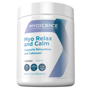 Myo Relax & Calm | Contains myo-Inositol, L-Theanine, Magnesium & GABA | Supports Sleep, Neurotransmitter & Hormone Support