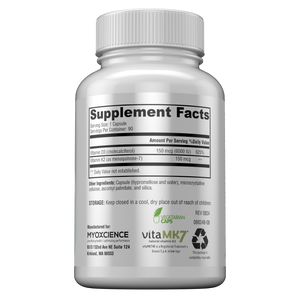 Vitamin D3 + K2 Essential Fatty Nutrients Featuring Vitamin D3 and Vitamin K2