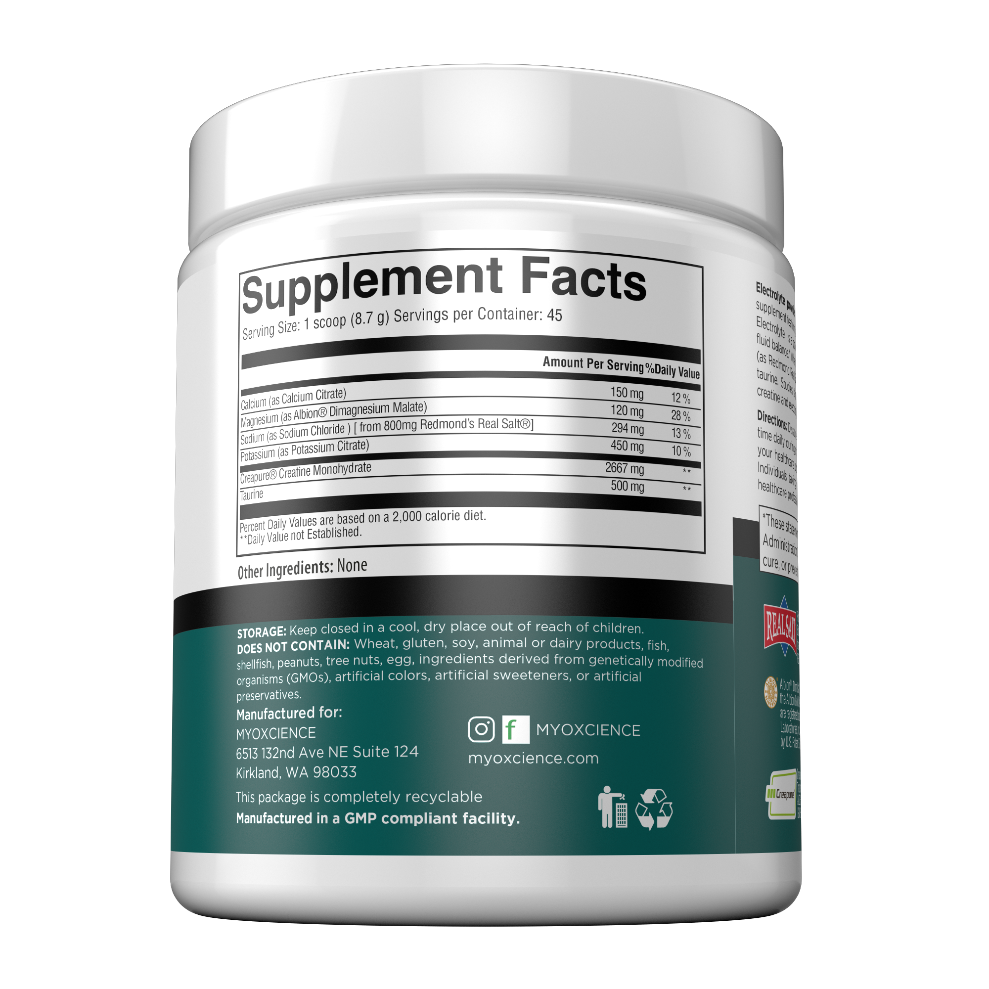 Electrolyte Stix: Creatine Enhanced, Real Salt, Electrolytes and More