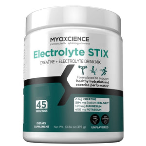 Electrolyte Stix: 2.6 grams of Creatine Enhanced With Electrolytes