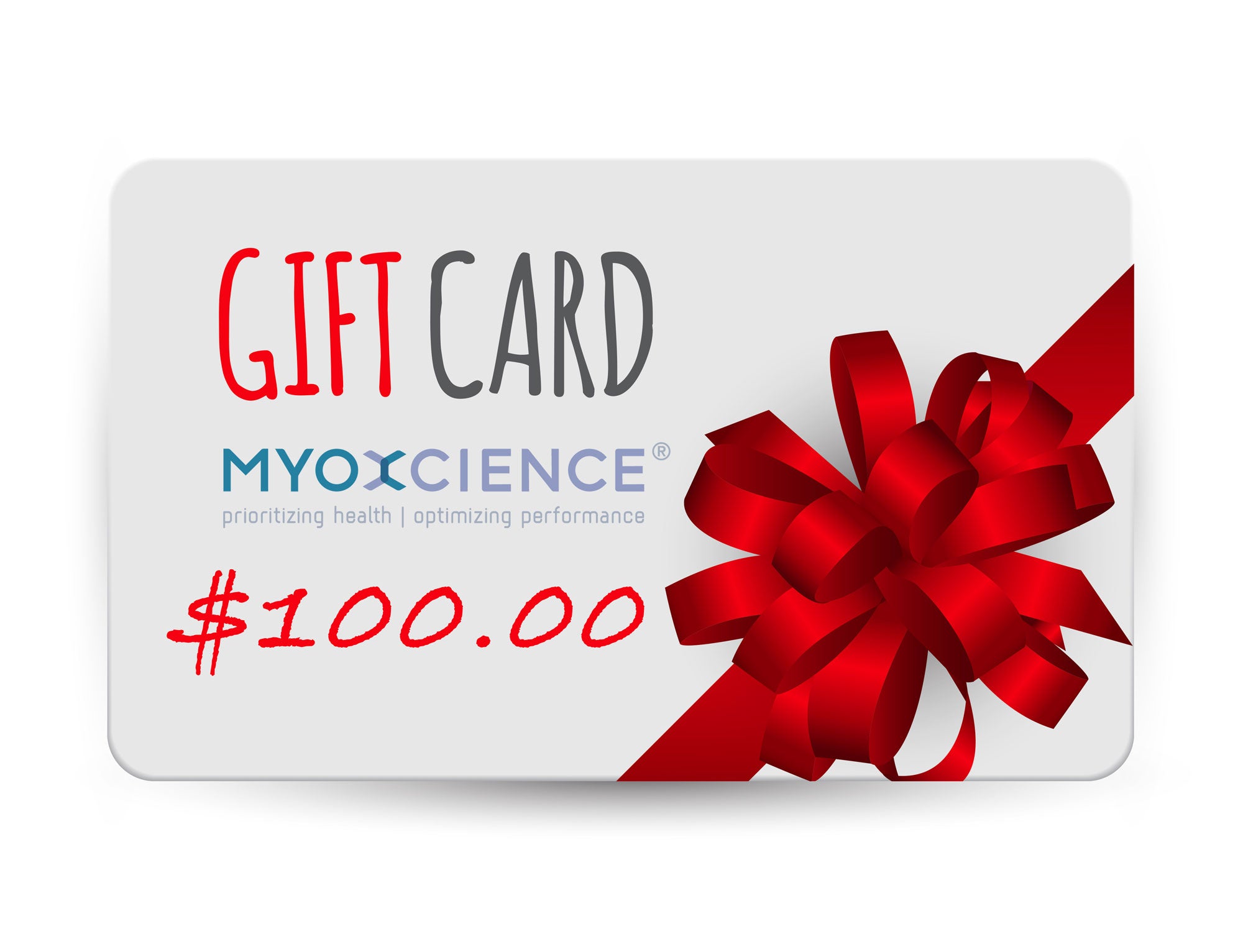 MYOXCIENCE Gift Card