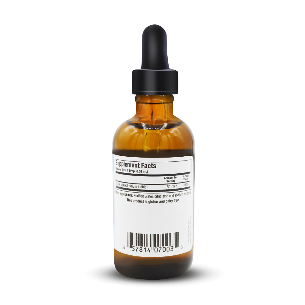 Liquid Iodine Concentrate |  150 mcg of iodine (as potassium iodide)