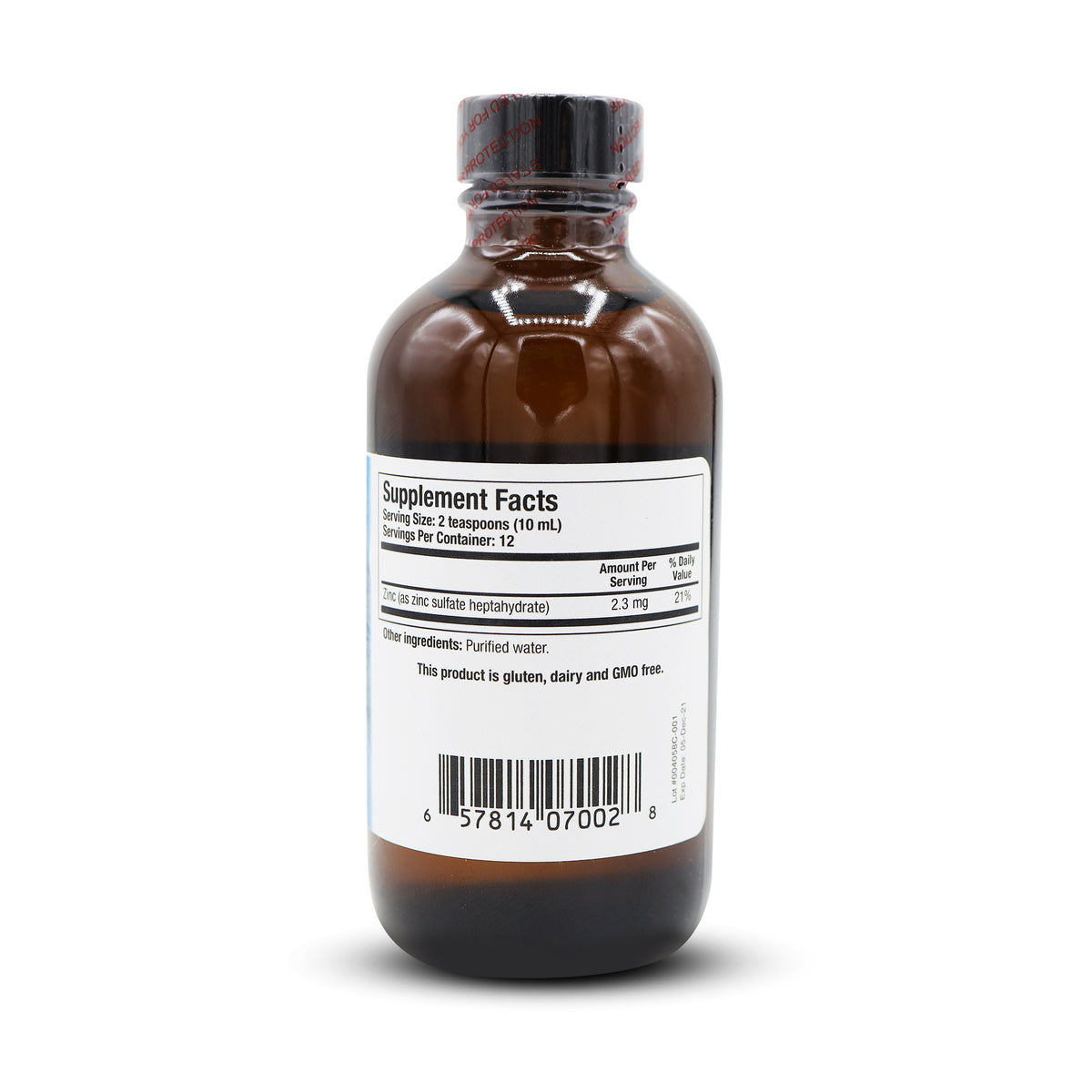 Zinc Taste Test (ZTT) Liquid Zinc for Myoxcience