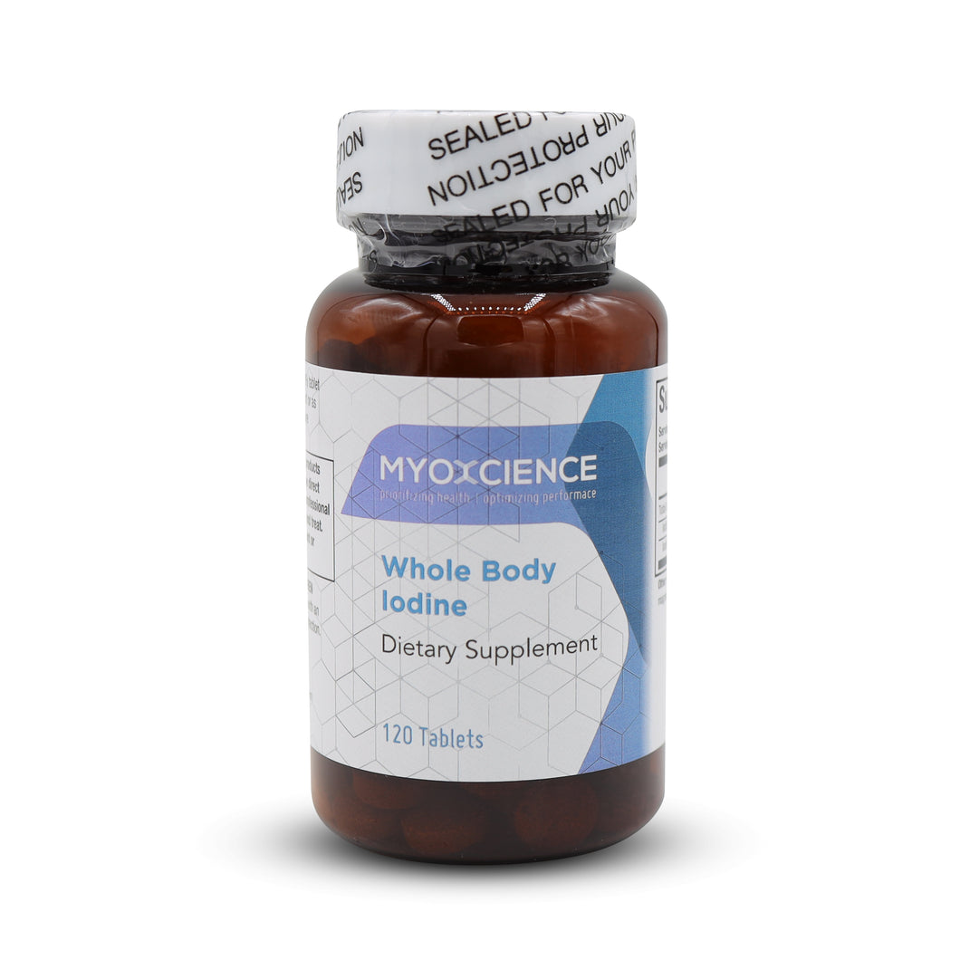 Whole Body Iodine Elemental Iodine and Iodide Supplement
