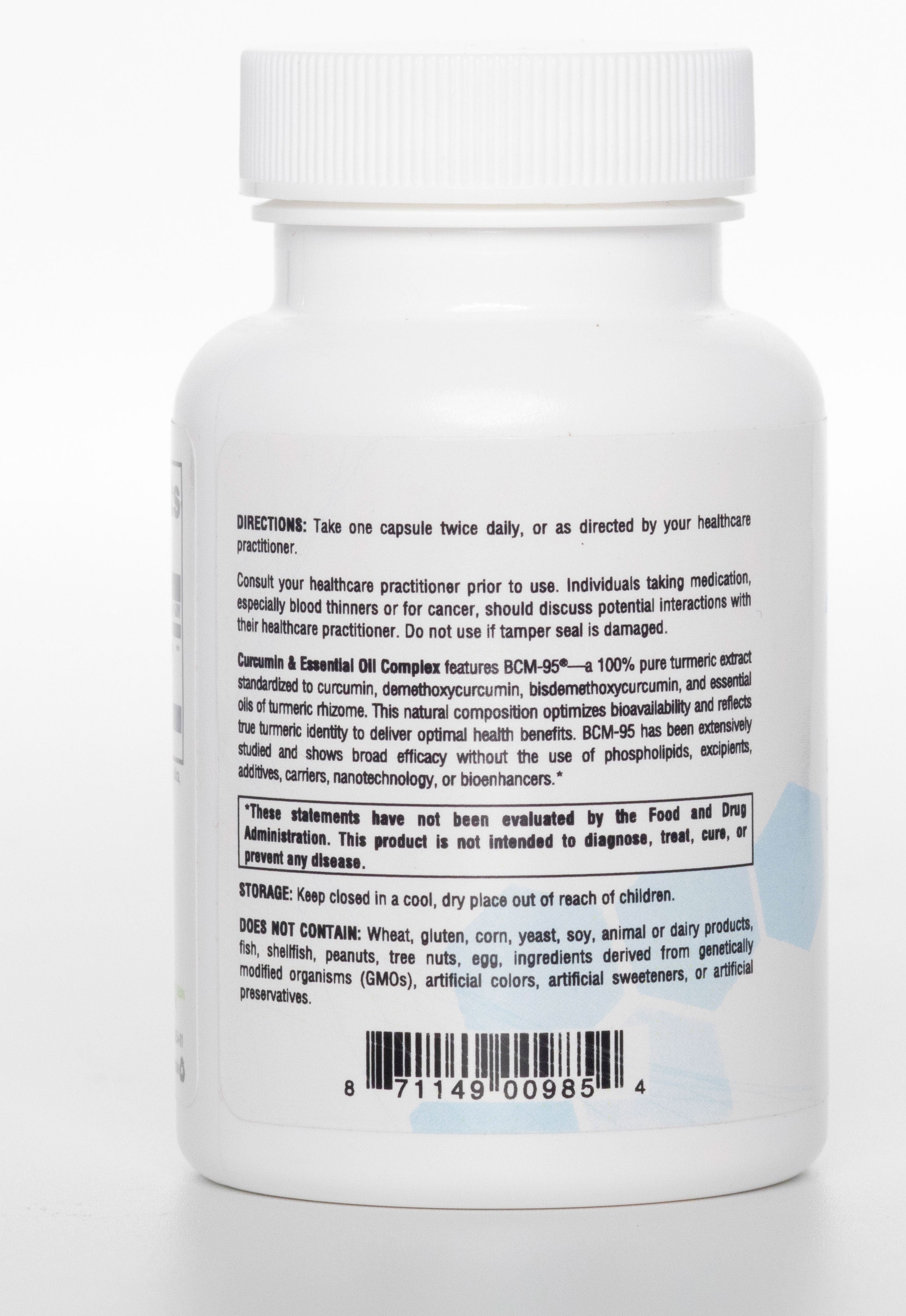 Curcumin & Essential Oil Complex | BCM-95 | 500 mg Curcumoind, Curcumin & Volatile oil Complex