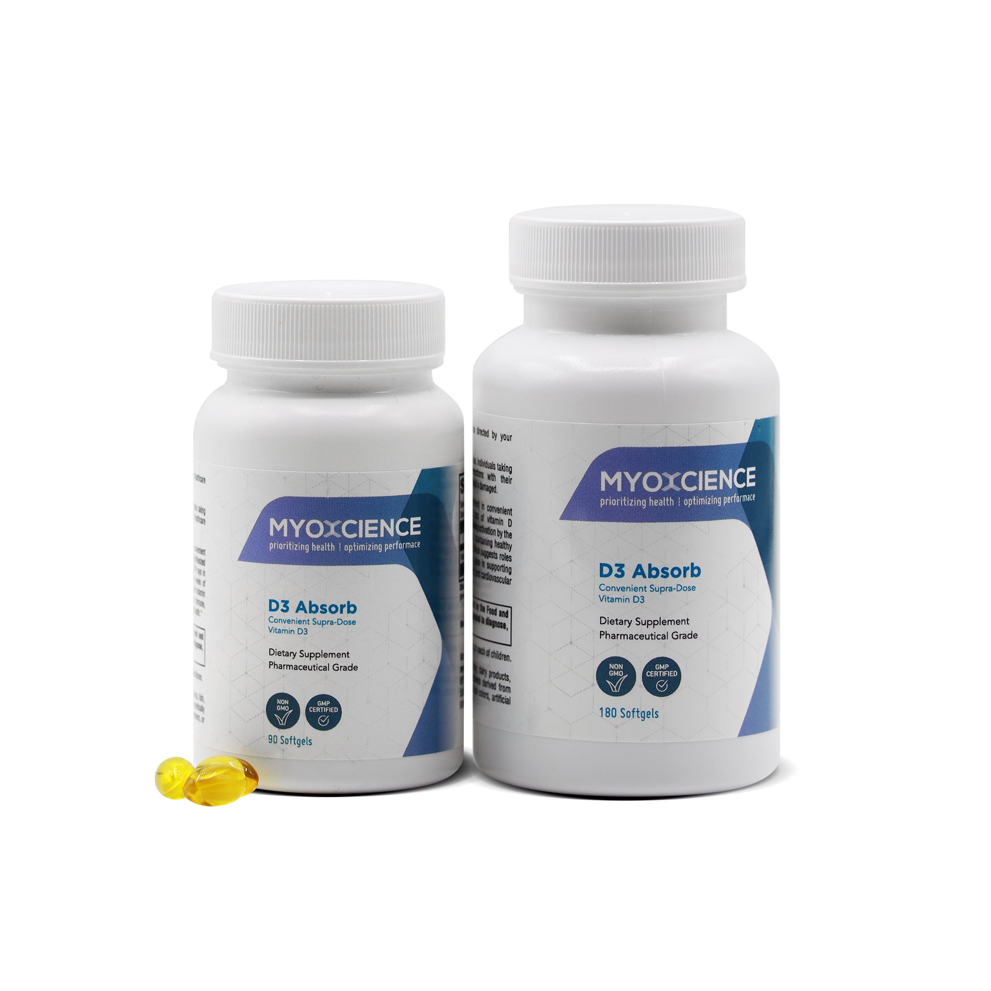 D3 Absorb | 5,000 IU Vitamin D3 in Organic, extra virgin olive oil.