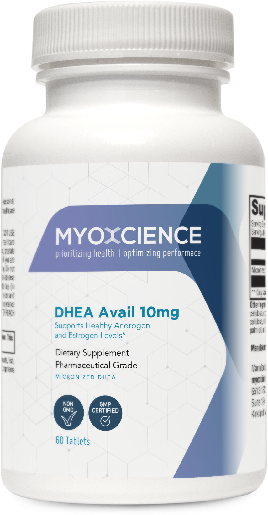 DHEA Avail | Absorption Enhanced DHEA | 10 and 25 mg