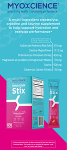 Electrolyte Stix: Creatine Enhanced, Real Salt, Electrolytes and More
