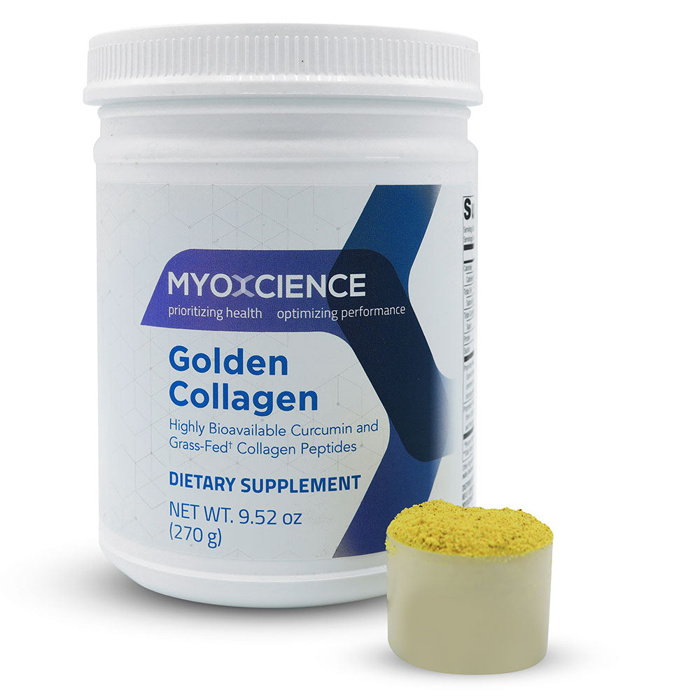 Golden Collagen | Grass-fed Collagen Peptides Curcumin Fenugreek