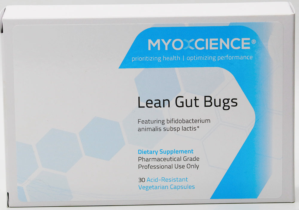 Lean Gut Bugs | Bifidobacterium animalis subsp lactis B420 Based Probiotic | Shelf Stable and Dairy Free