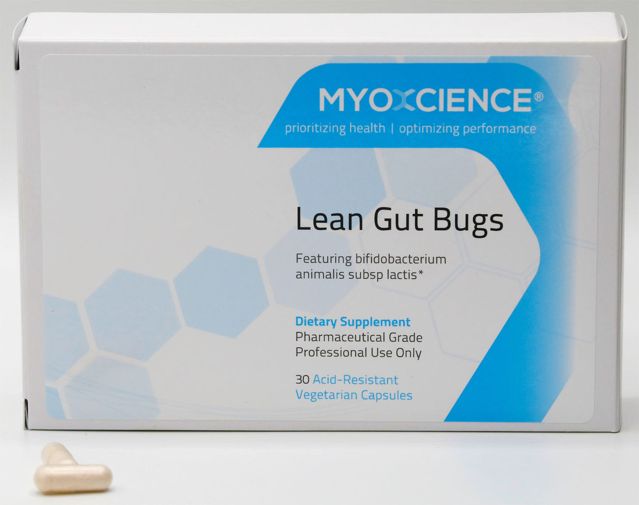 Lean Gut Bugs | Bifidobacterium animalis subsp lactis B420 Based Probiotic | Shelf Stable and Dairy Free