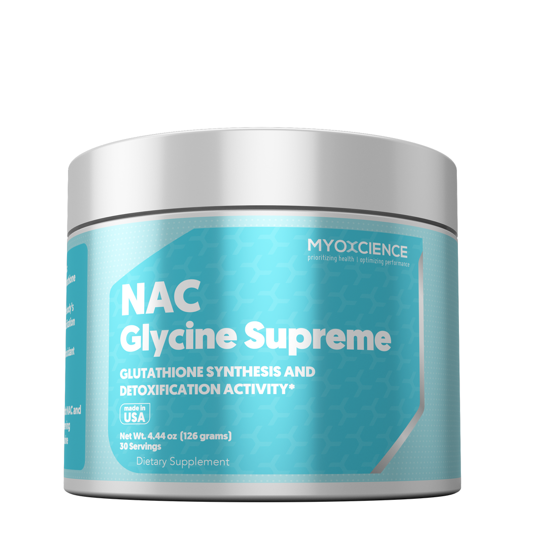 NAC + Glycine Supreme | N-Acetyl-L-Cysteine, Glycine and Taurine Combination