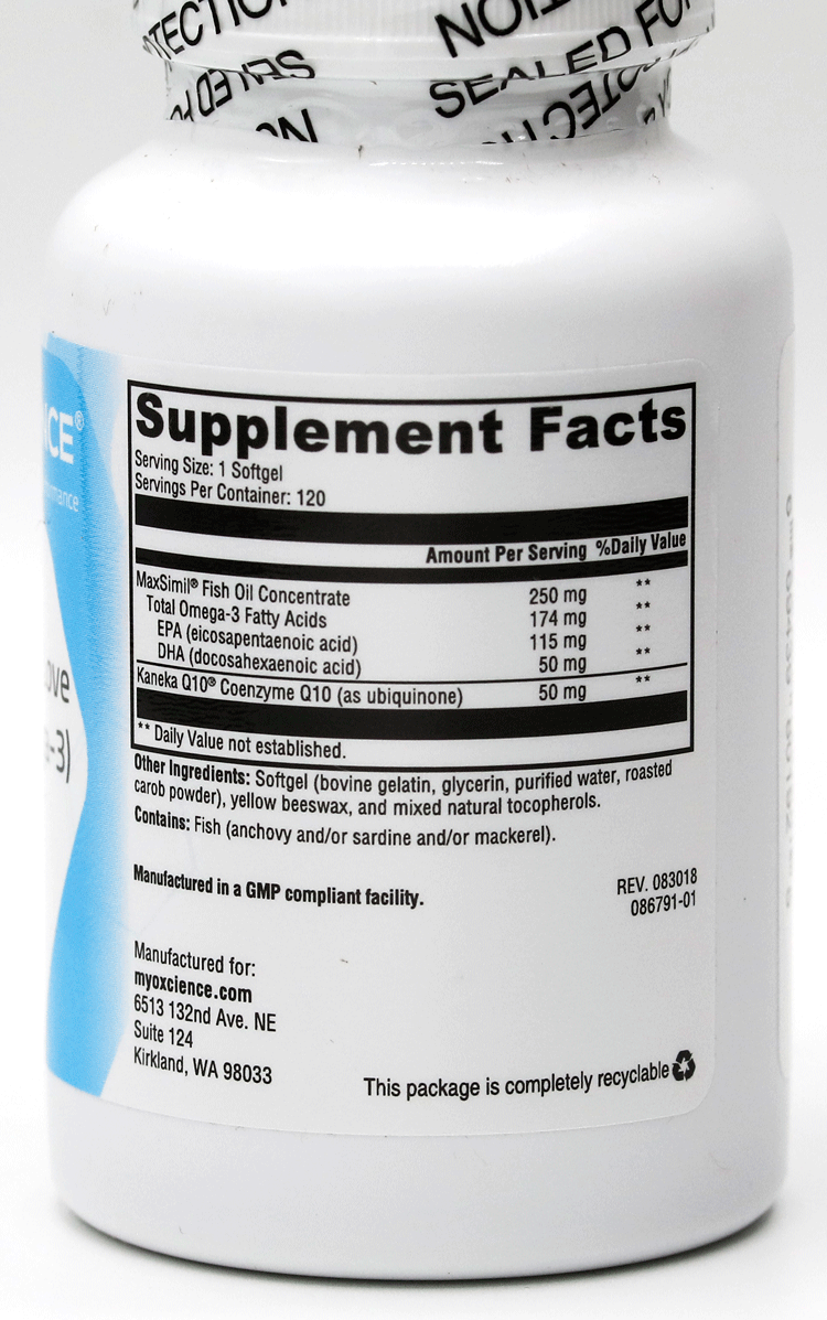 Cardio Protect | Coenzyme Q10  Monoglyceride Fish Oil EPA & DHA | Dual-Action Cardiovascular Support