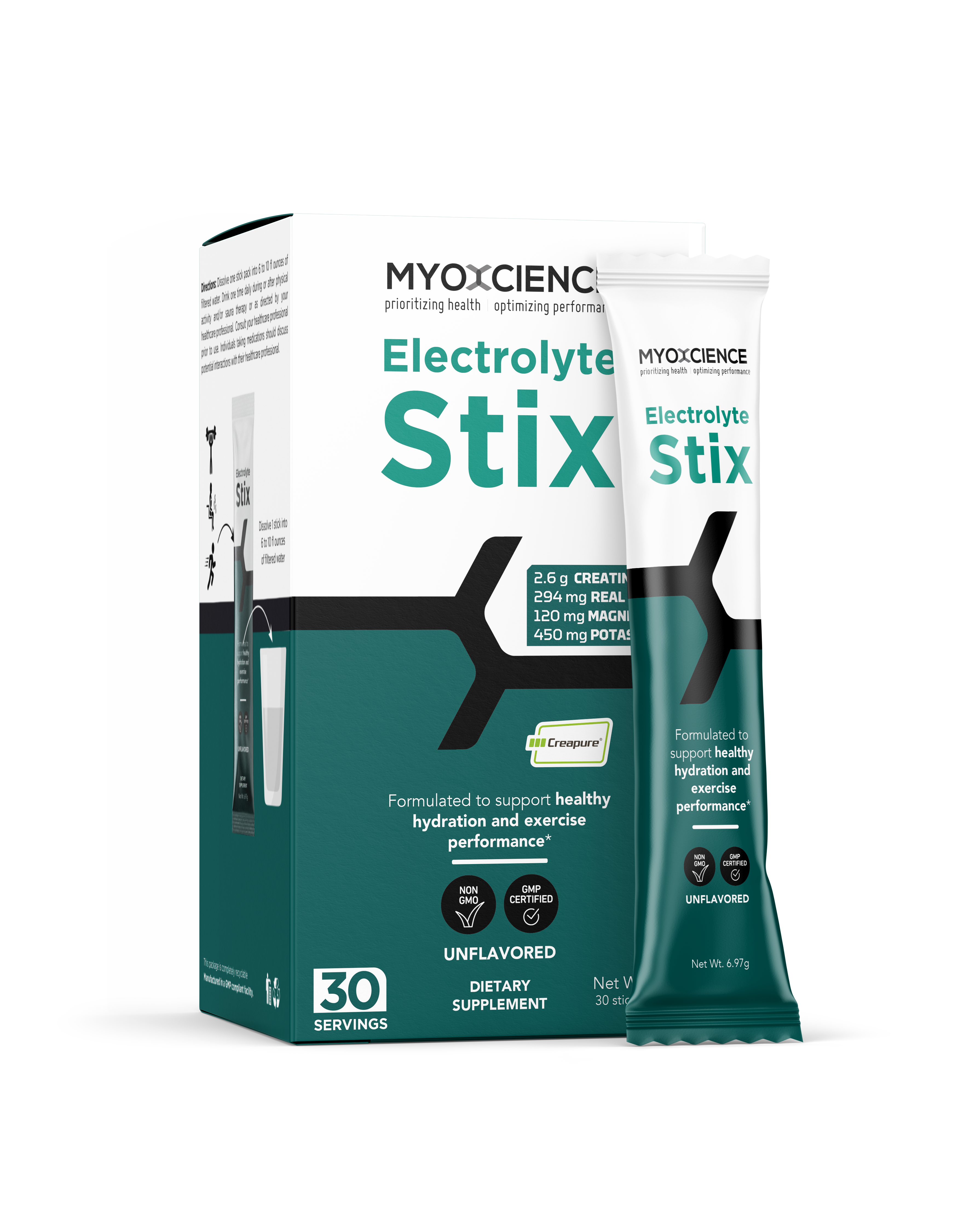 Electrolyte Stix: Creatine Enhanced, Real Salt, Electrolytes and More