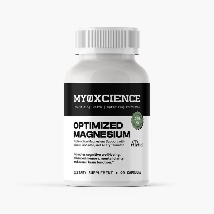 Optimized Magnesium bottle, 90 capsules